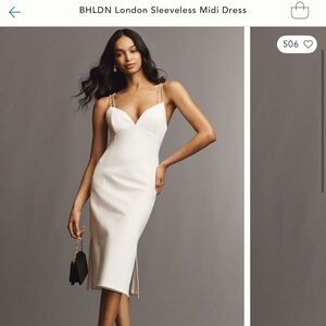 BHLDN London Sleeveless Midi Dress